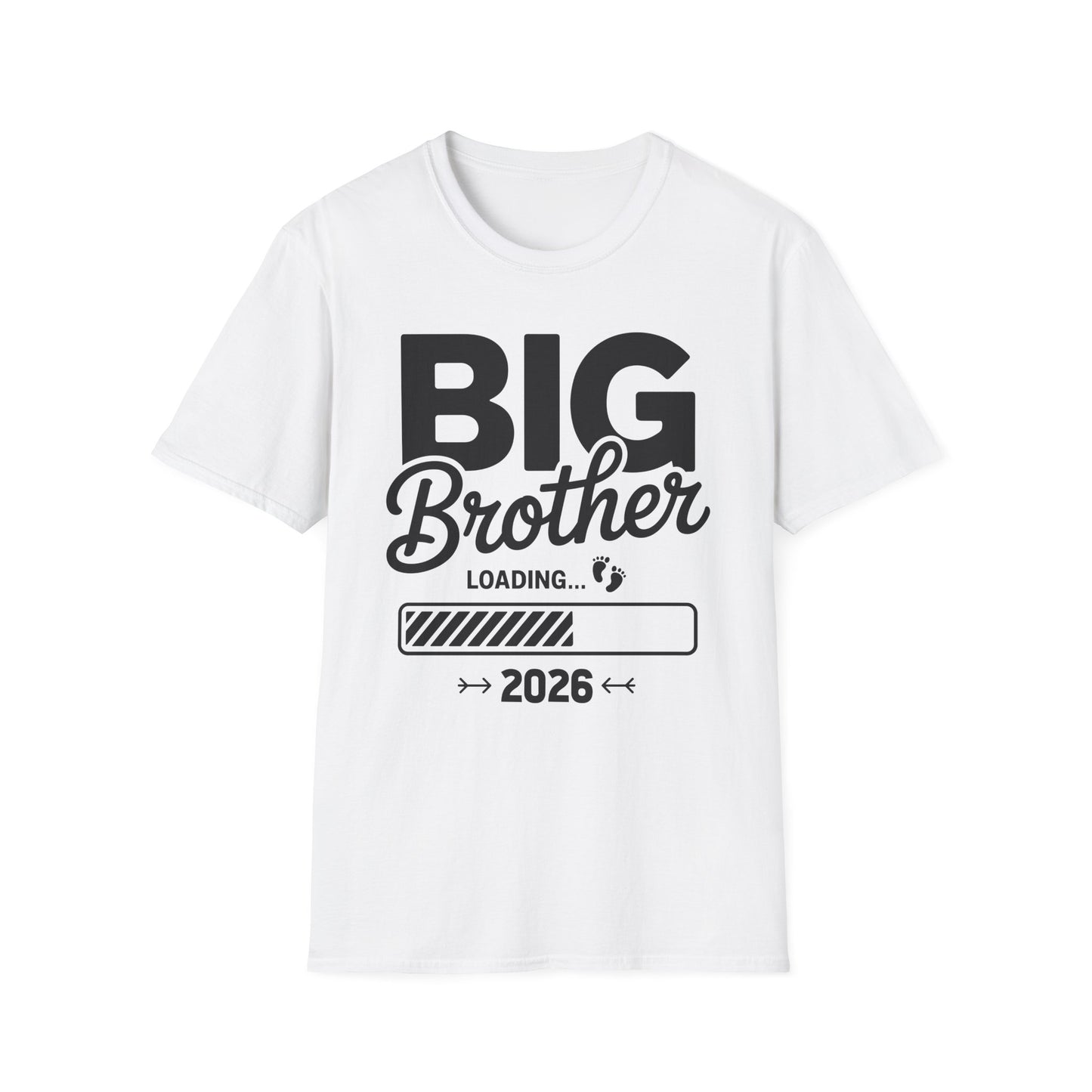Funny Kids Big Brother Loading 2026 Promoted To Big Brother 2026 T-Shirt For Men
