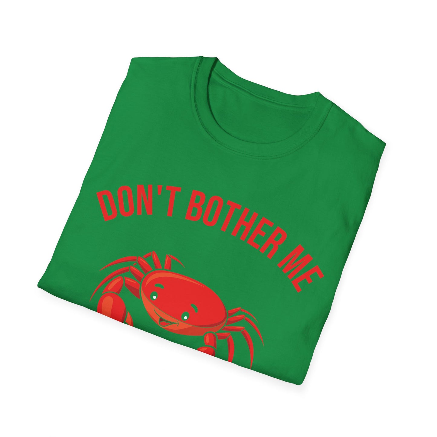 Funny Don't Bother Me I'm Crabby Crab Moody Person Tank Top For Men Women