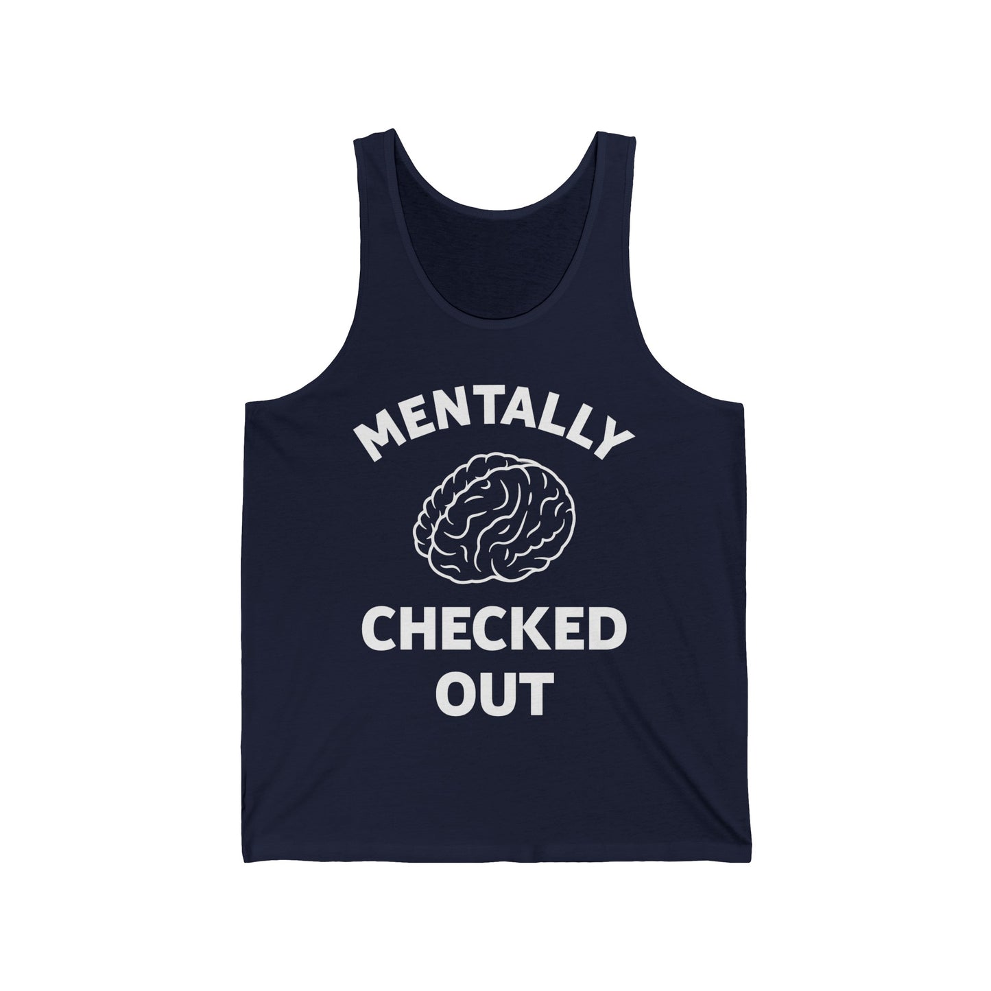 Mentally Checked Out Tee, Funny Mama Life Tee Mother Day Tank Tops