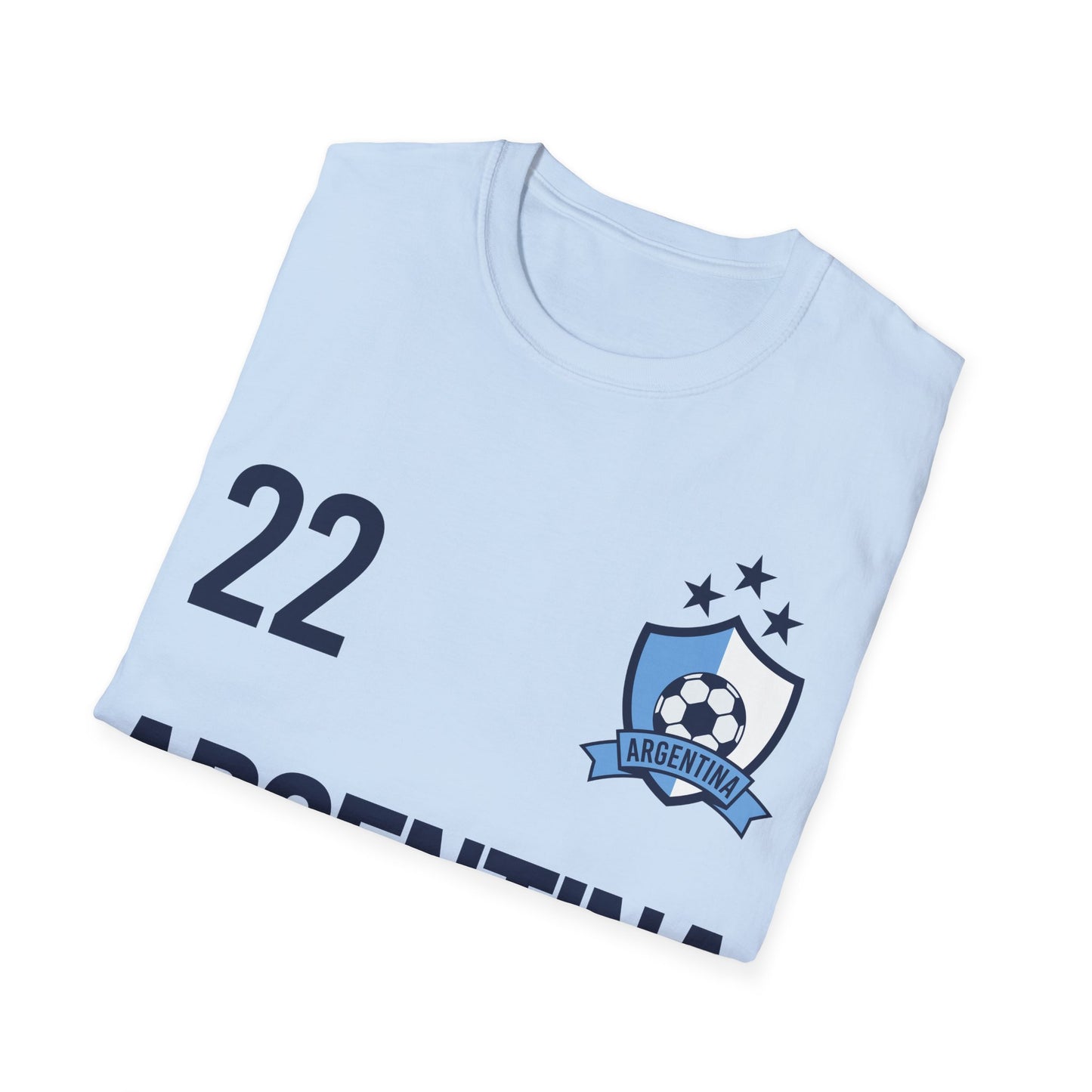 Argentina Soccer Tee Flag Football Champ 2022 Gift 2026 T-Shirt
