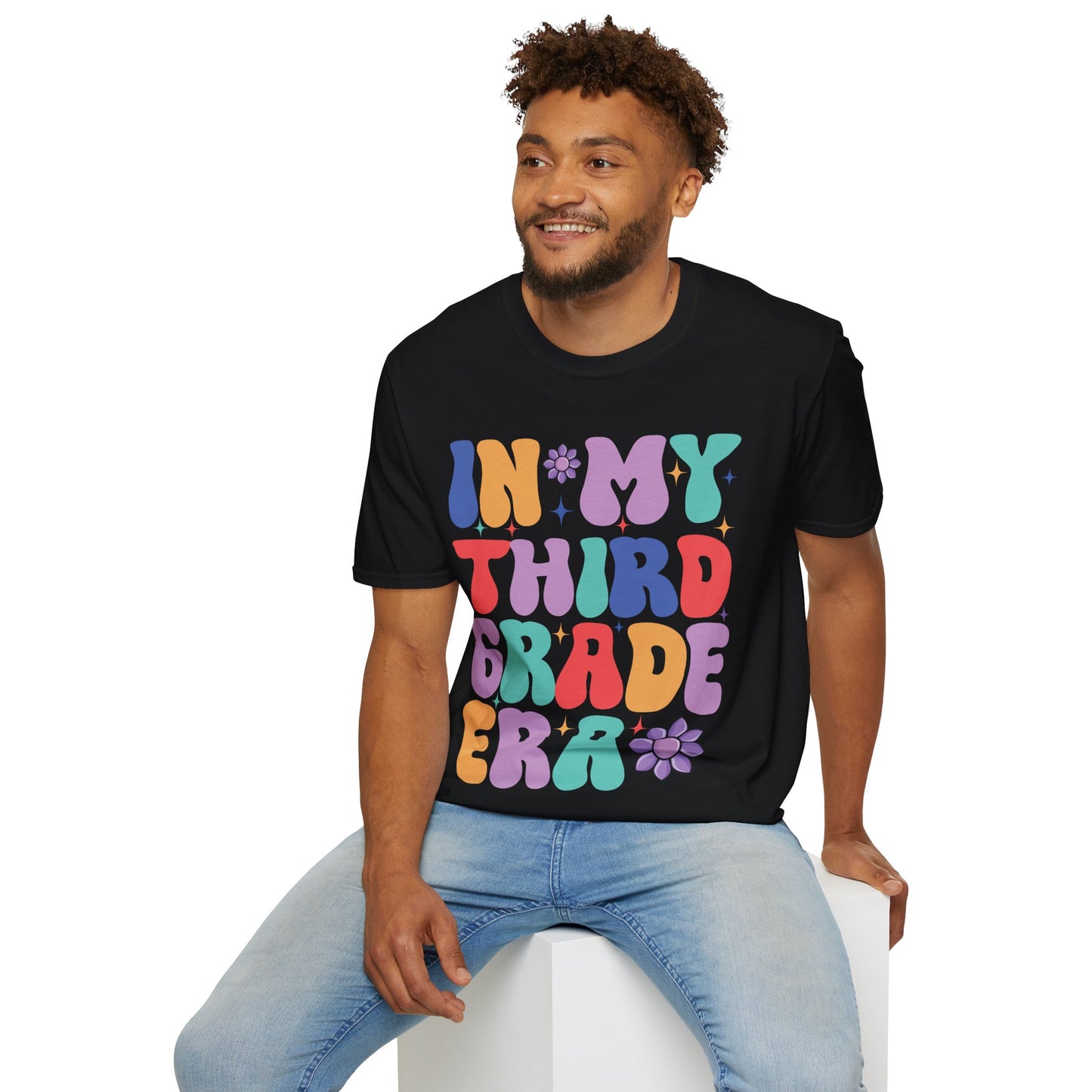 Funny In My 3rd Grade Era Back to School In My Third Grade Era T-Shirt For Men Women T-Shirt
