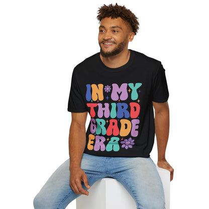Funny In My 3rd Grade Era Back to School In My Third Grade Era T-Shirt For Men Women T-Shirt