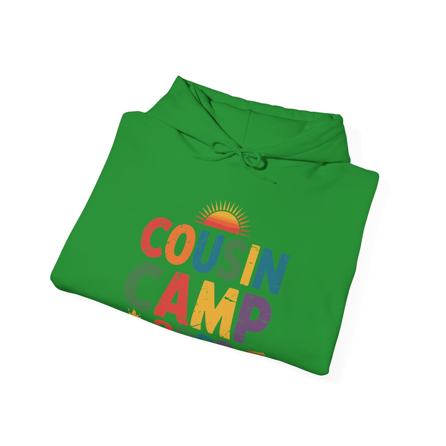 Cousin Camp 2026 Camping Campfire Summer Vacation Family Hoodie