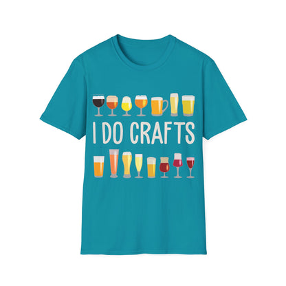 I Do Crafts Beer Vintage Craft Home Brew Art T-Shirt Men Women