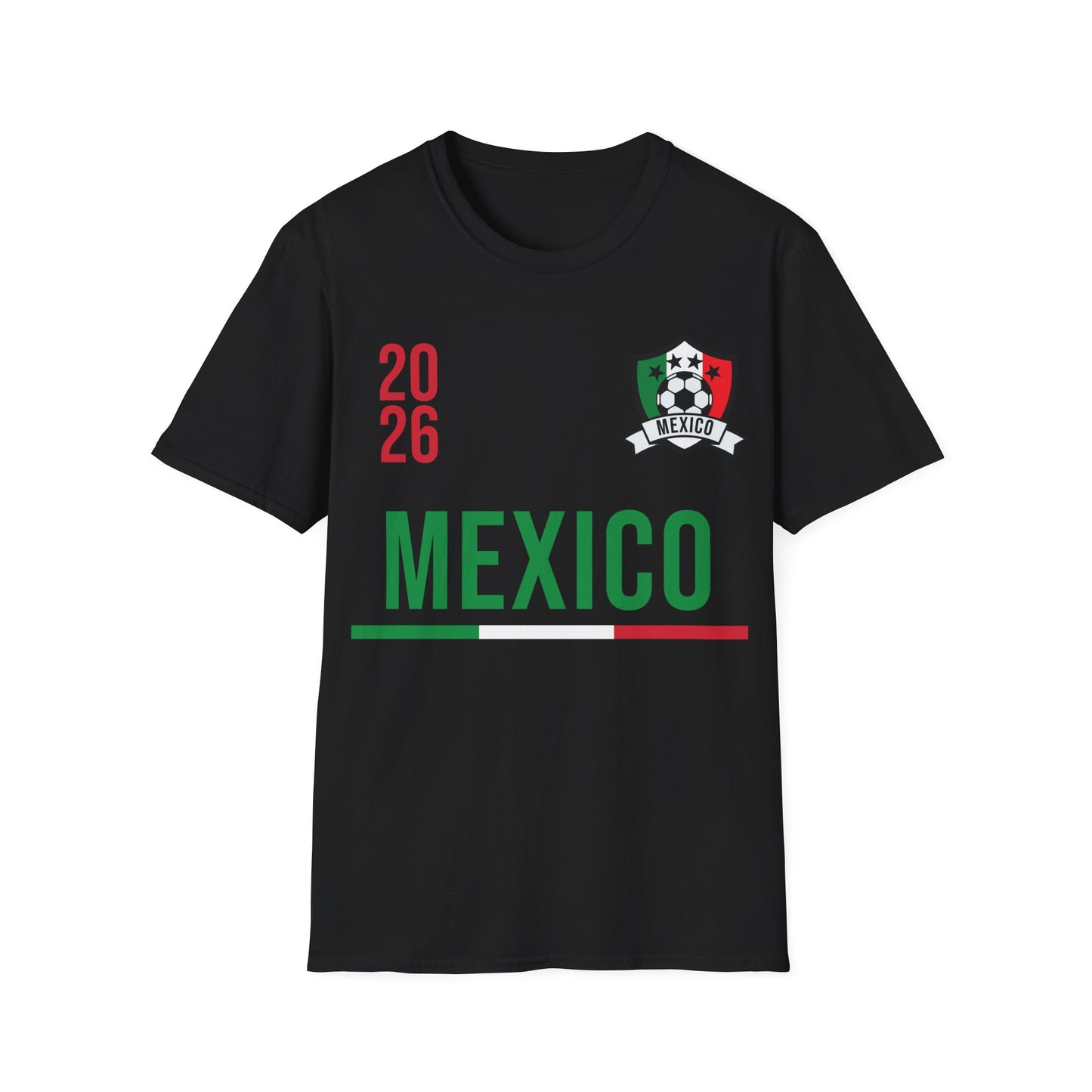Mexico Soccer Jersey Tee Flag Football Gift 2026 T-Shirt