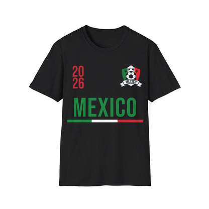 Mexico Soccer Jersey Tee Flag Football Gift 2026 T-Shirt