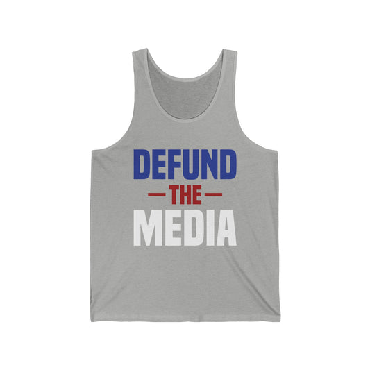 Presidential Election 86453112 Defund The Media Tank Tops For Men Women
