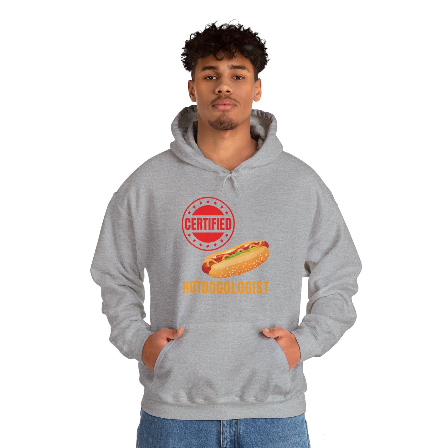 Certified Hotdogologist Hotdog Cool Sausage Hot Dog Lover Hoodie For Men Women Hoodie