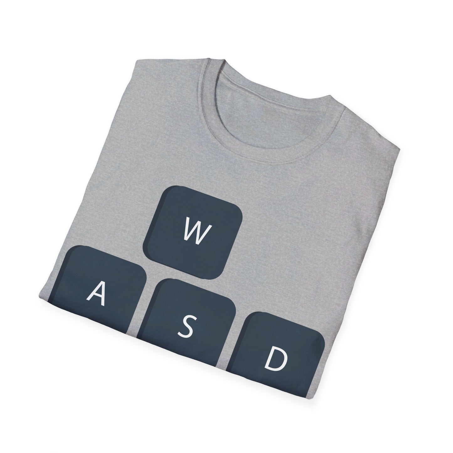 WASD It's What Moves Me Funny Computer Video Games Gamer PC Gaming T-Shirt