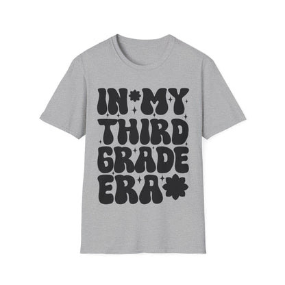 Funny In My 3rd Grade Era Back to School In My Third Grade Era T-Shirt For Men Women T-Shirt