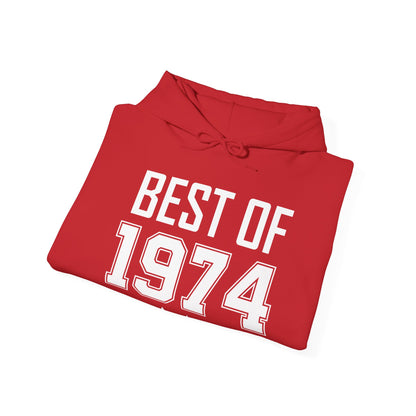 Funny Vintage Best of 1974 50 Year Old Gift 50th Birthday Hoodie For Men Women Hoodie