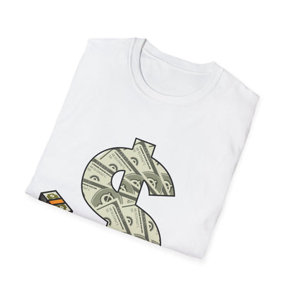 Cool As Dollar Bill Dollar Sign $$ Gift T-Shirt For Men Women T-Shirt