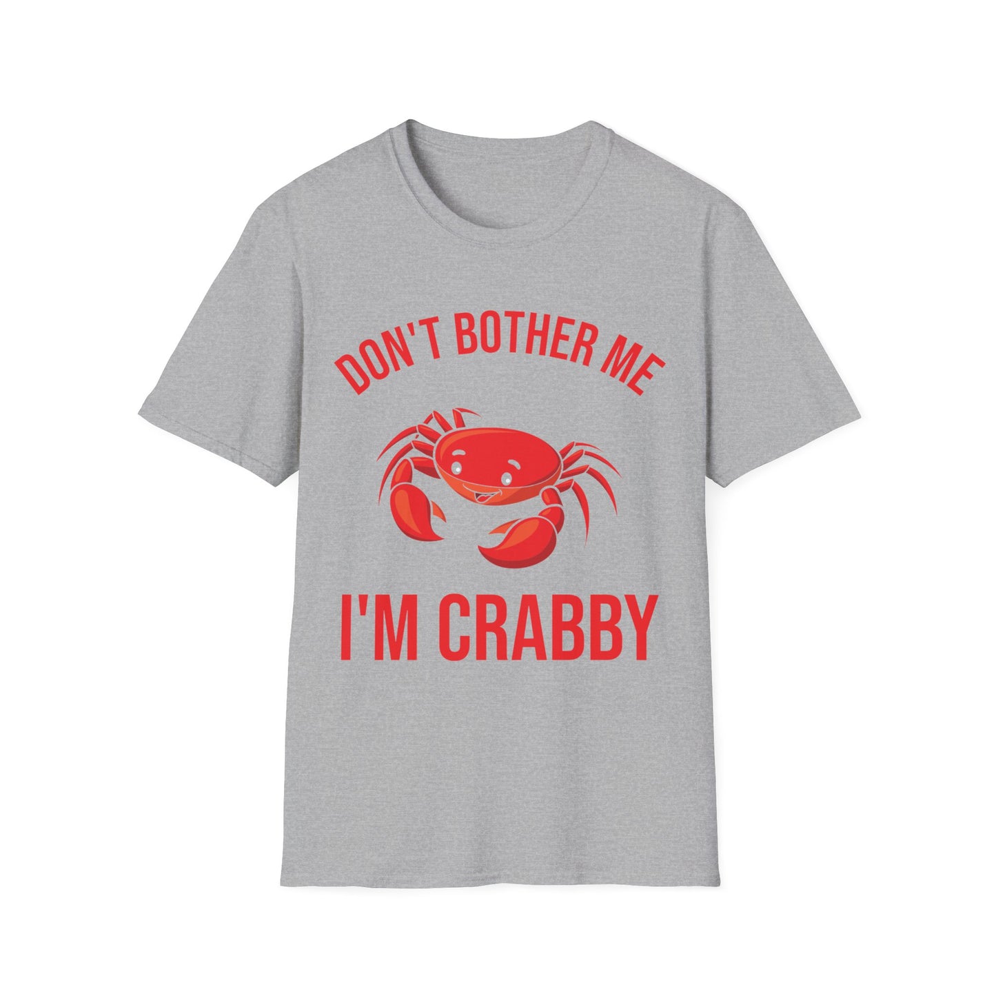 Funny Don't Bother Me I'm Crabby Crab Moody Person Tank Top For Men Women