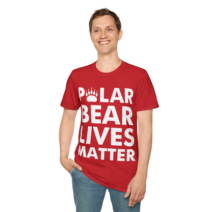 Polar Bear Lives Matter Arctic Save the Bears Animals Endangered T-Shirt