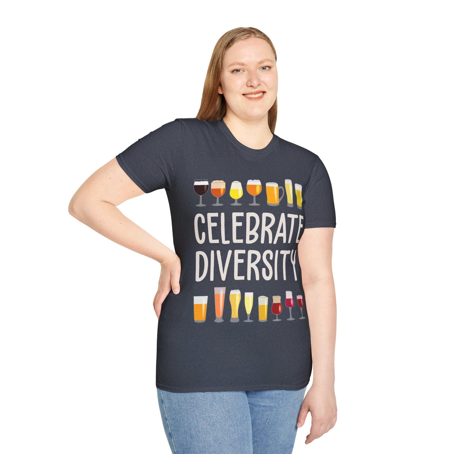 Funny Celebrate Diversity Craft Beer Drinking Weekend T-Shirt