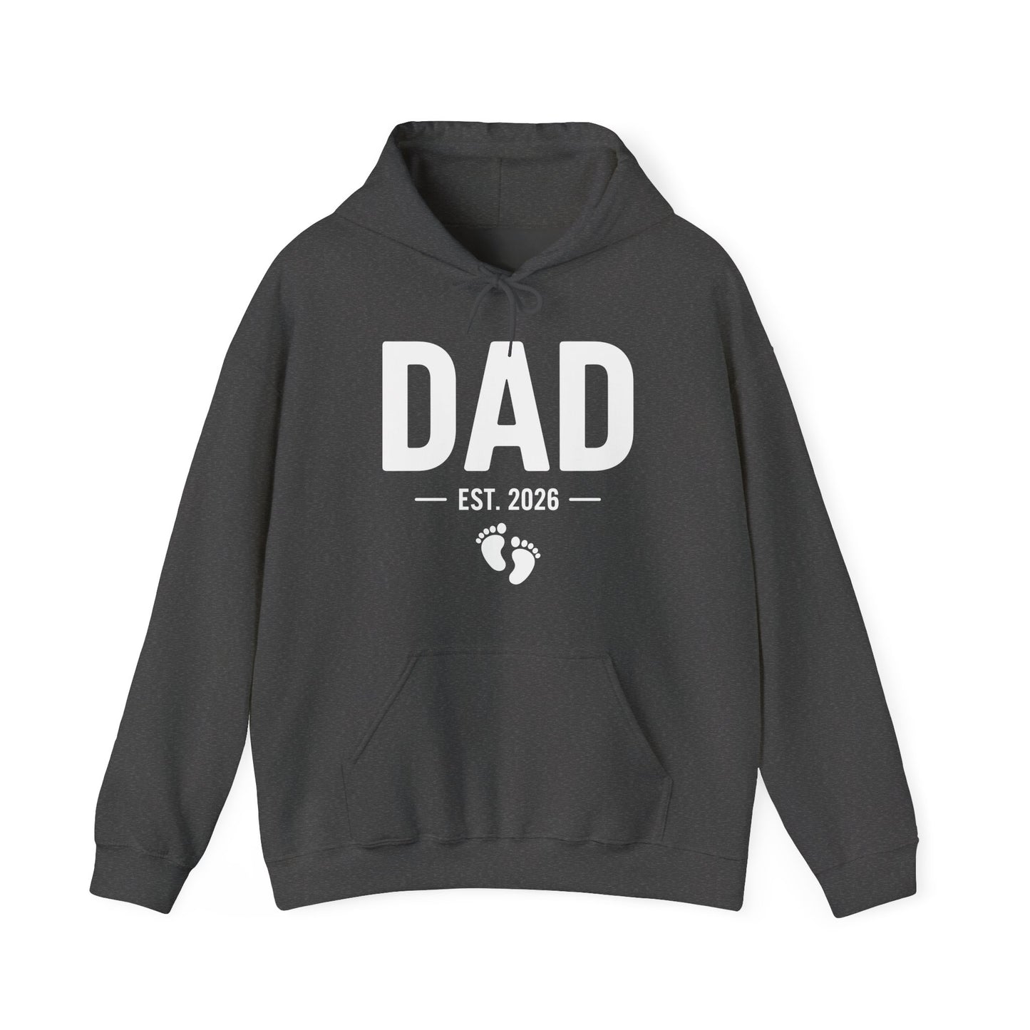Funny Dad Est 2026 To Be Gifts First Time Dad New Daddy Hoodie For Men Women