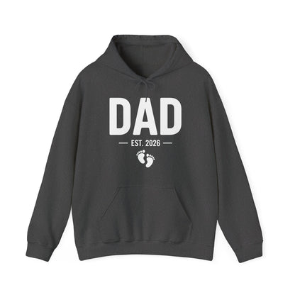 Funny Dad Est 2026 To Be Gifts First Time Dad New Daddy Hoodie For Men Women
