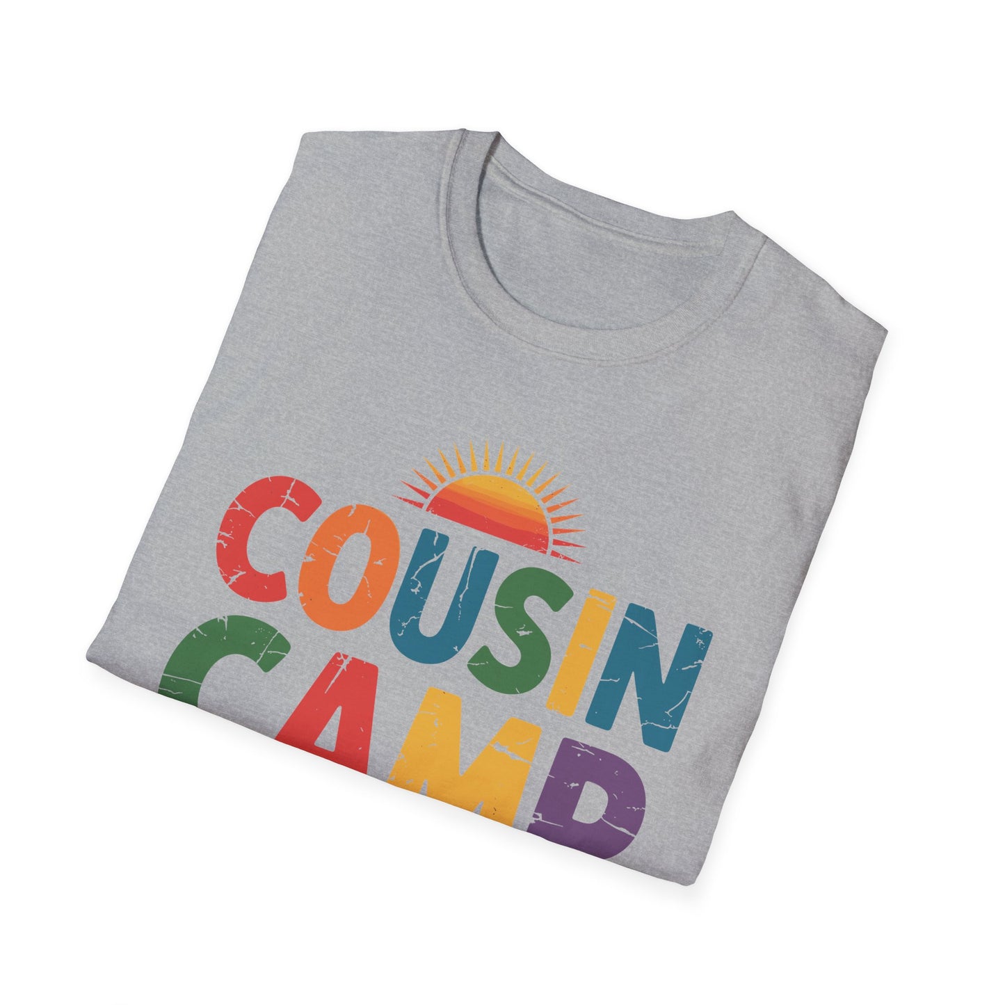 Cousin Camp 2026 Camping Campfire Summer Vacation Family T-Shirt