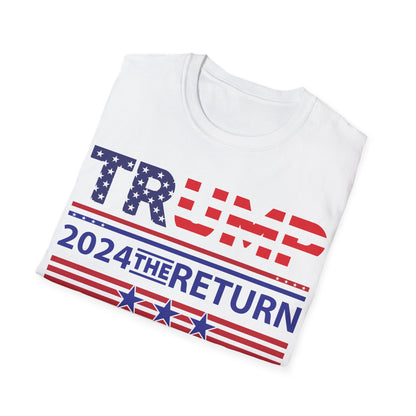 Trump 2024 The Return 45 47 Make Liberals Cry Again T-Shirt For Men Women T-Shirt