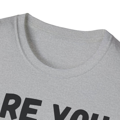 Humor are You Serious Grumpy Funny Monkey Meme T-Shirt