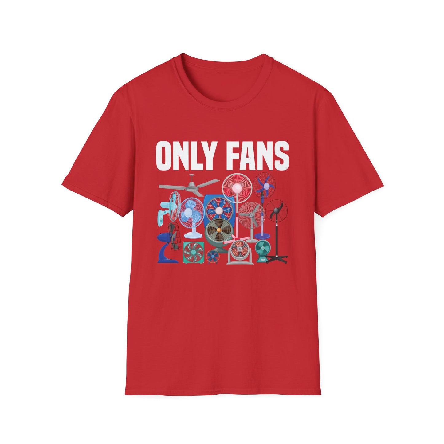 Funny Only Fans Joke Only Art Fans Womens Only Fans Joke T-Shirt