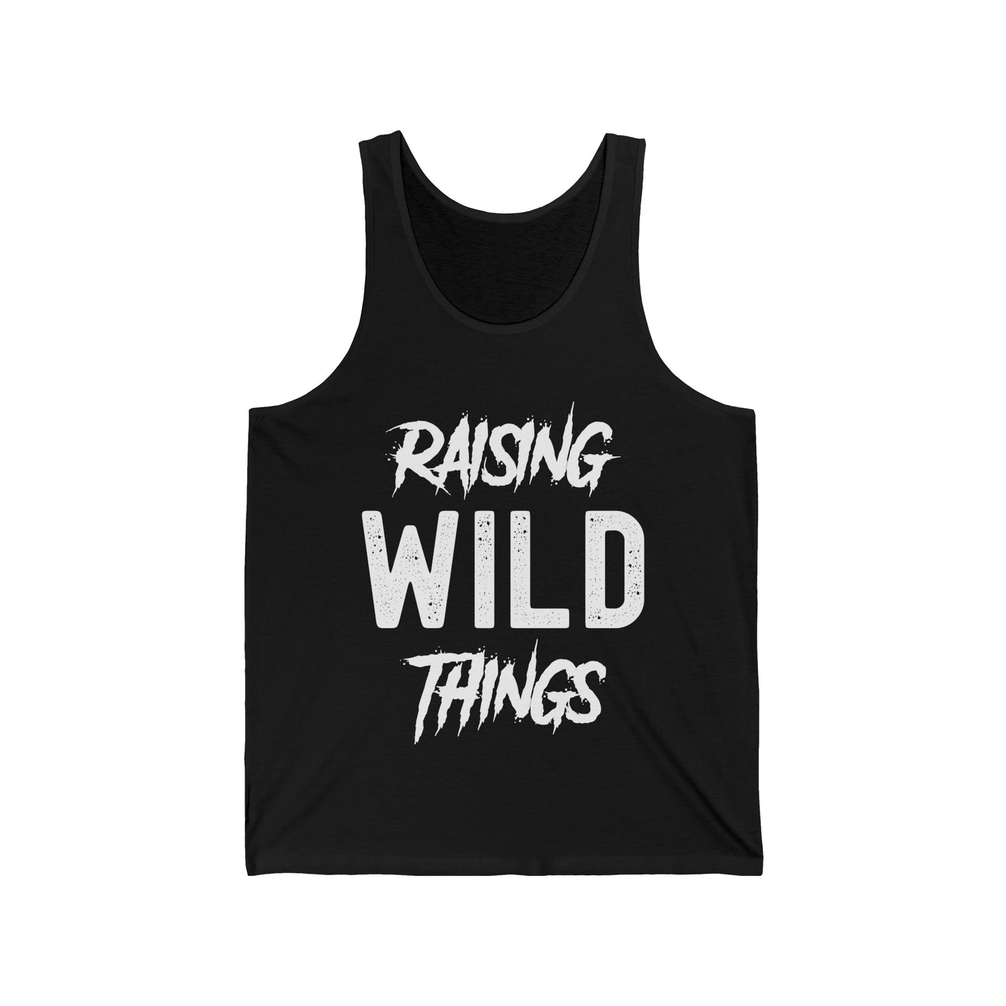 Womens Raising Wild Things Mom Cute Mothers Day Birthday Tank Tops