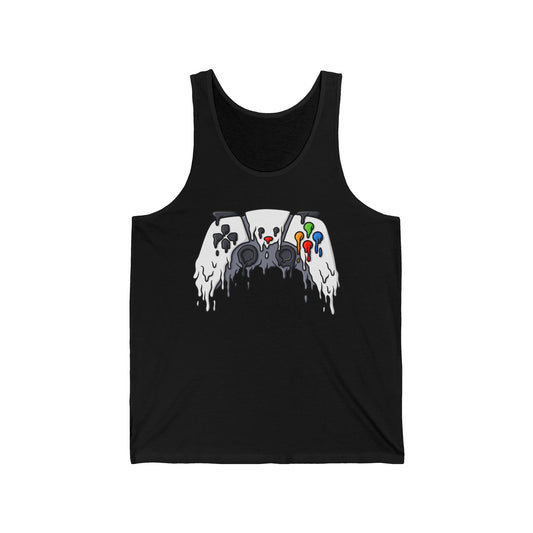 Melting Gaming Console Halloween Gaming Controller Tank Top For Gamers