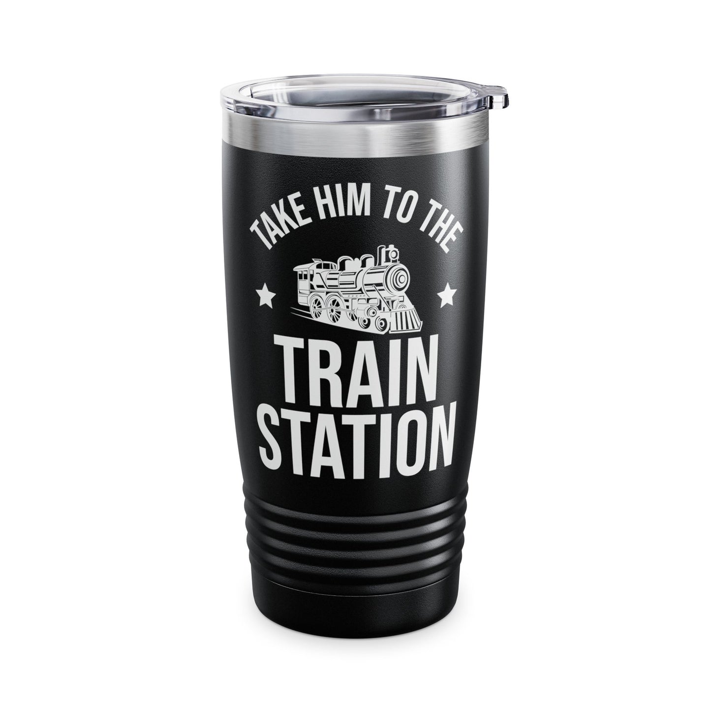 Take Him To The Train Station Platform Tumbler Men Women