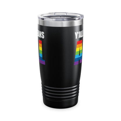 Yall Means All Shirt Gay Lesbian Pride Parade LGBT Human Rights Equality Tumbler For Men Women