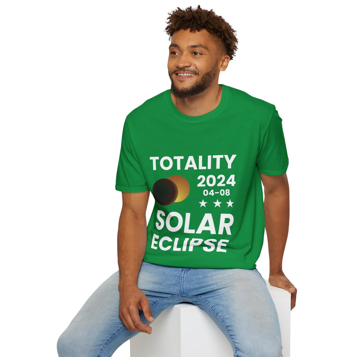 Totality Solar Eclipse 2024 America Retro Total Eclipse T-Shirt For Men Women T-Shirt