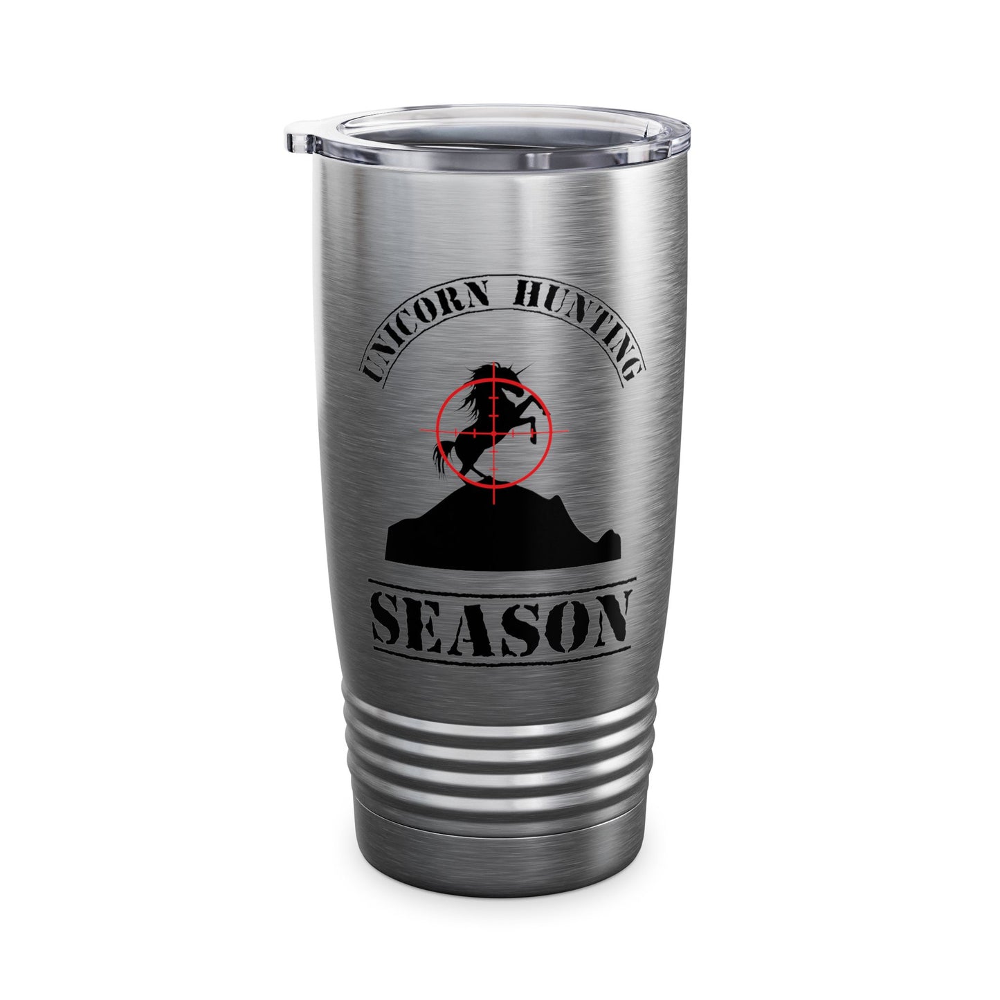 Funny Unicorn Hunting Season Inquire Within Hunting Tumbler Men Women