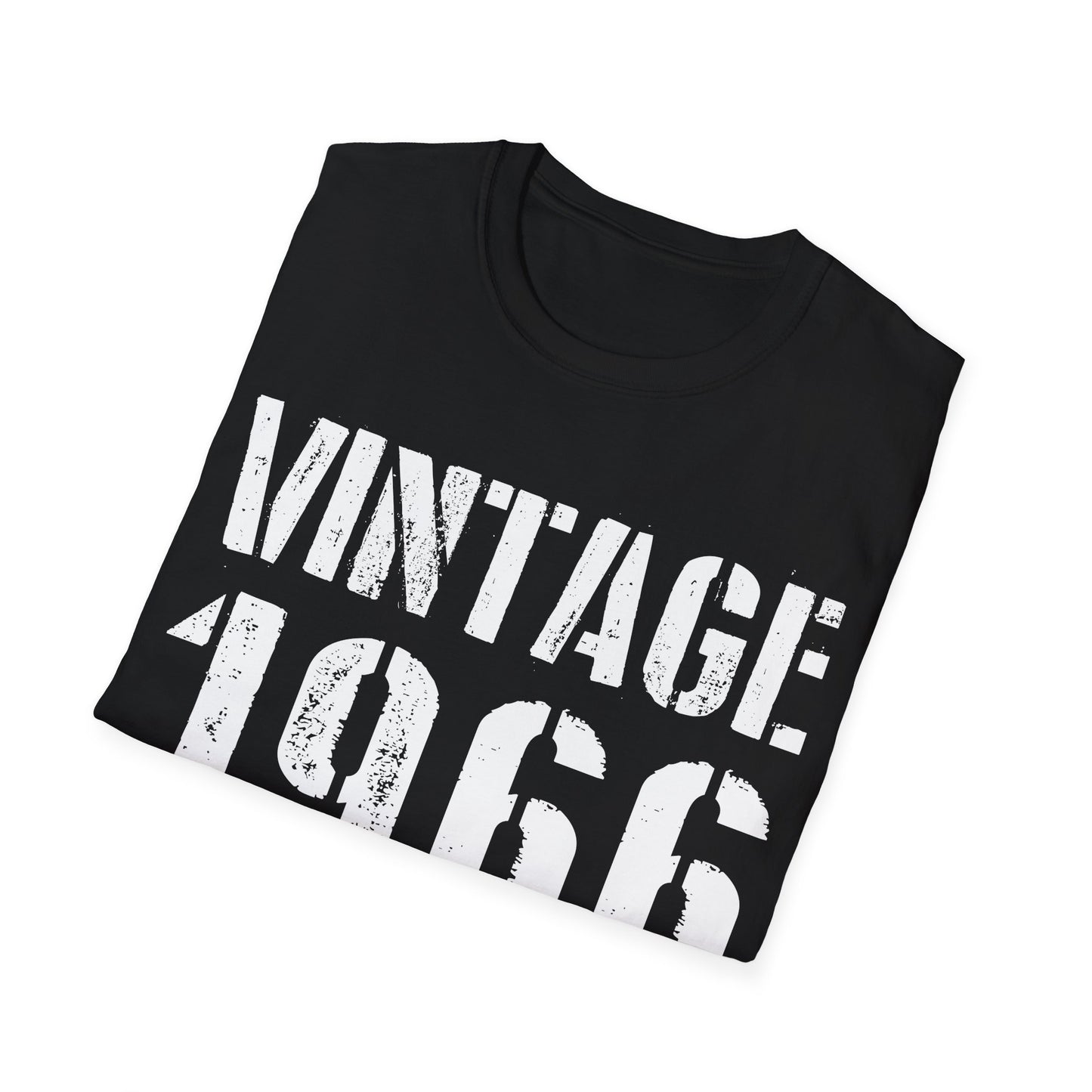 Funny Vintage 1966 60th Birthday Gifts 60 Year Old T-Shirt For Men Women