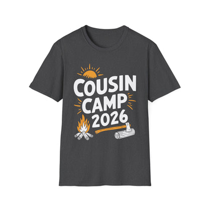 Cousin Camp 2026 Summer Vacation Trip Matching Family T-Shirt For Men Women
