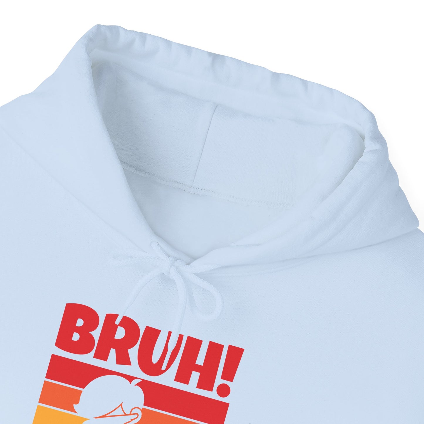 Funny Bruh We Back Teachers Kids Funny Back To School Hoodie