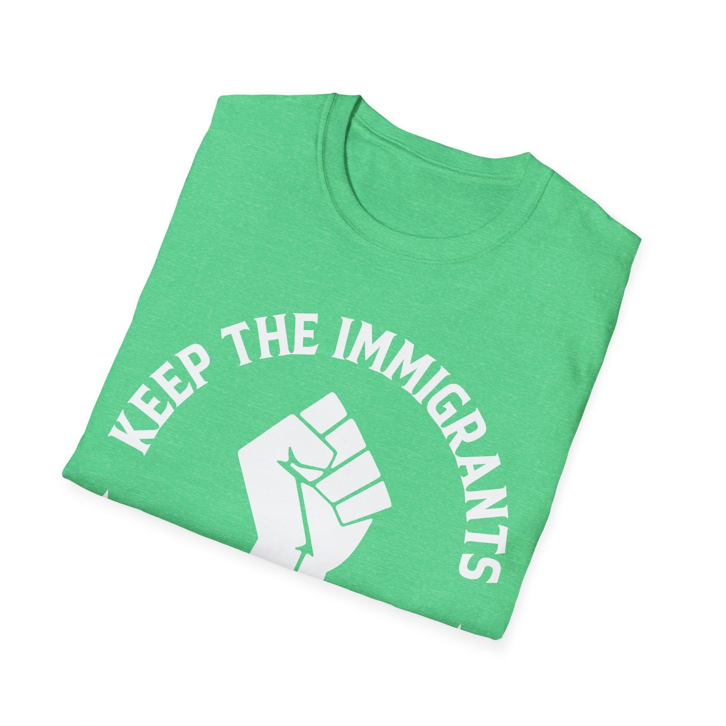 Anti Racism Keep The Immigrants Deport The Racists African American T-Shirt