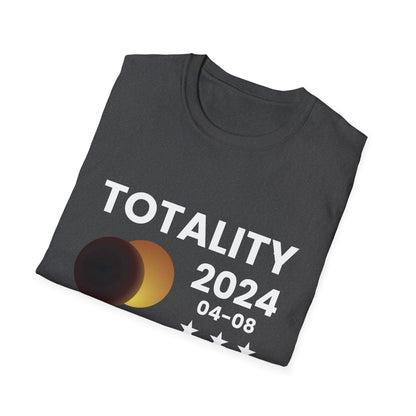 Totality Solar Eclipse 2024 America Retro Total Eclipse T-Shirt For Men Women T-Shirt