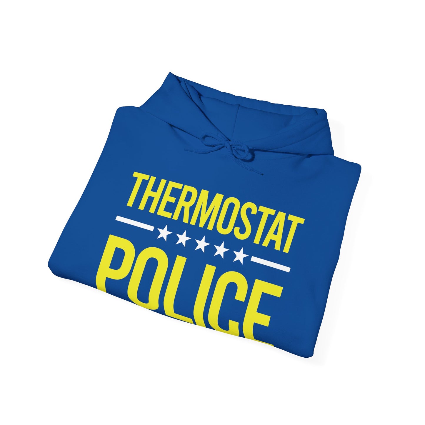 Mens Thermostat Police For A Police Fathers Day Dad Papa Hoodie