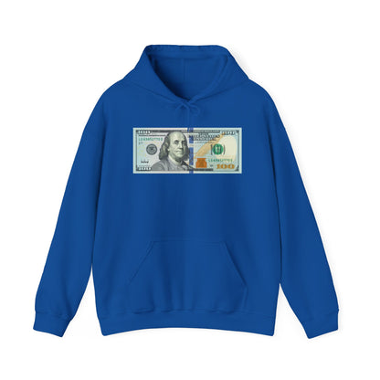 Funny Pro Trump 100 Dollar Bill Donald Trump Signature 4th of July American Patriot Support Trump Gift Hoodie