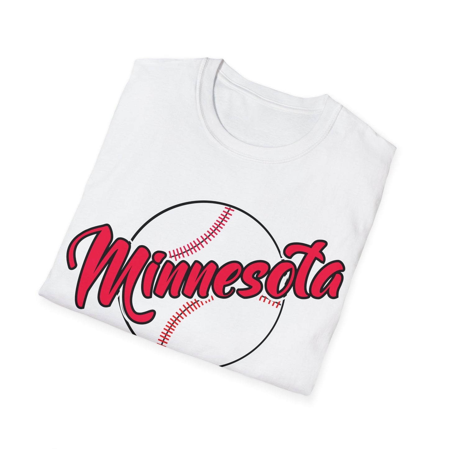 Minnesota Tee Vintage Baseball Throwback Retro T-Shirt For Men Women T-Shirt