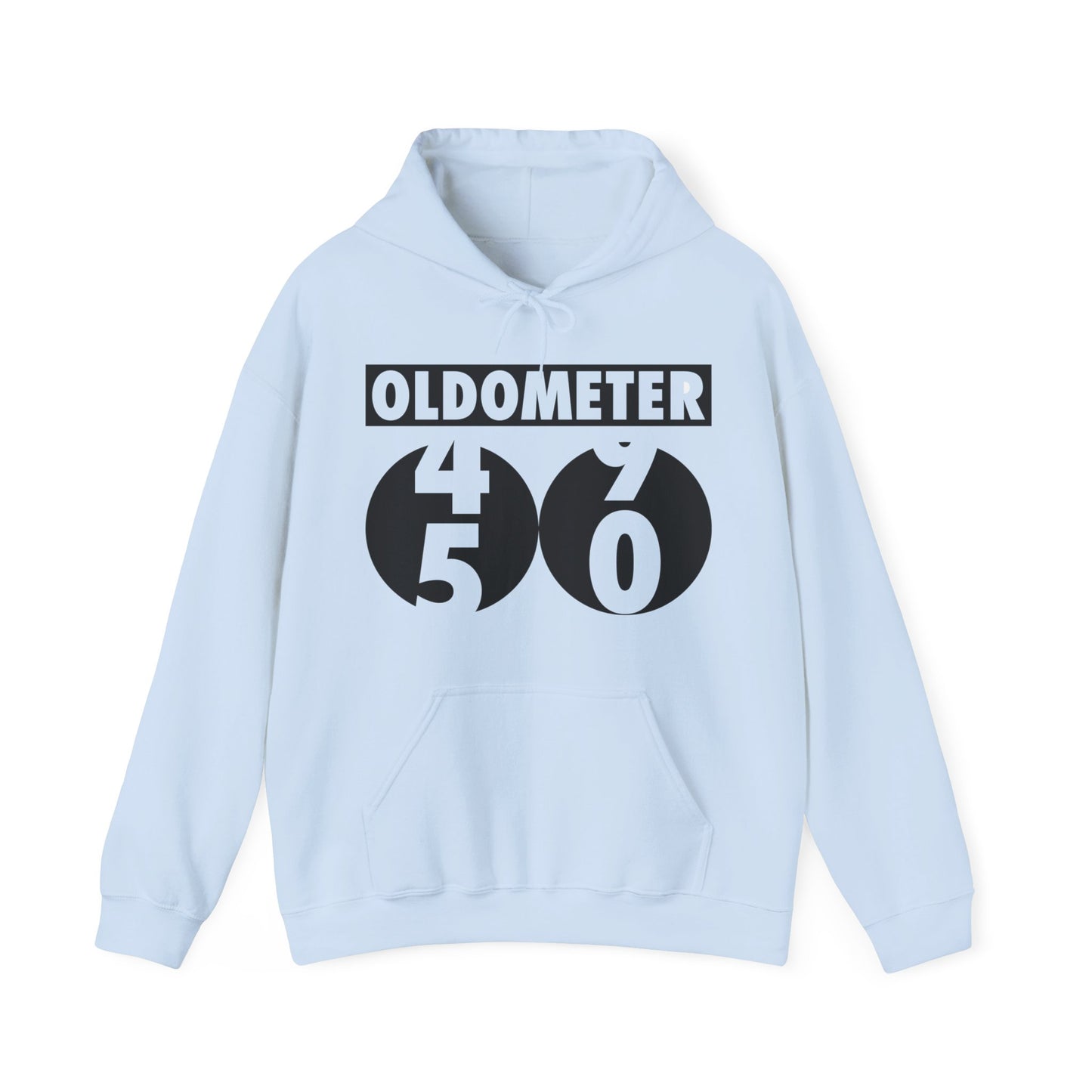 Funny Oldometer Odometer 50th Birthday Gift 50 yrs Old Joke Hoodie For Men Women Hoodie