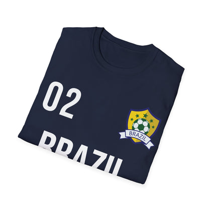 Brazil Soccer Tee Flag Football Champ 2002 Gift 2026 T-Shirt