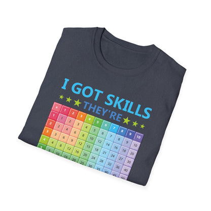 I Got Skills They are Multiplying Multiplication Chart Cool Math Teachers