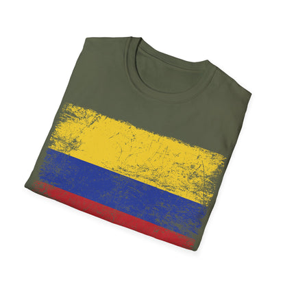 Colombia Columbian Flag Outfit T-Shirt For Men Women T-Shirt