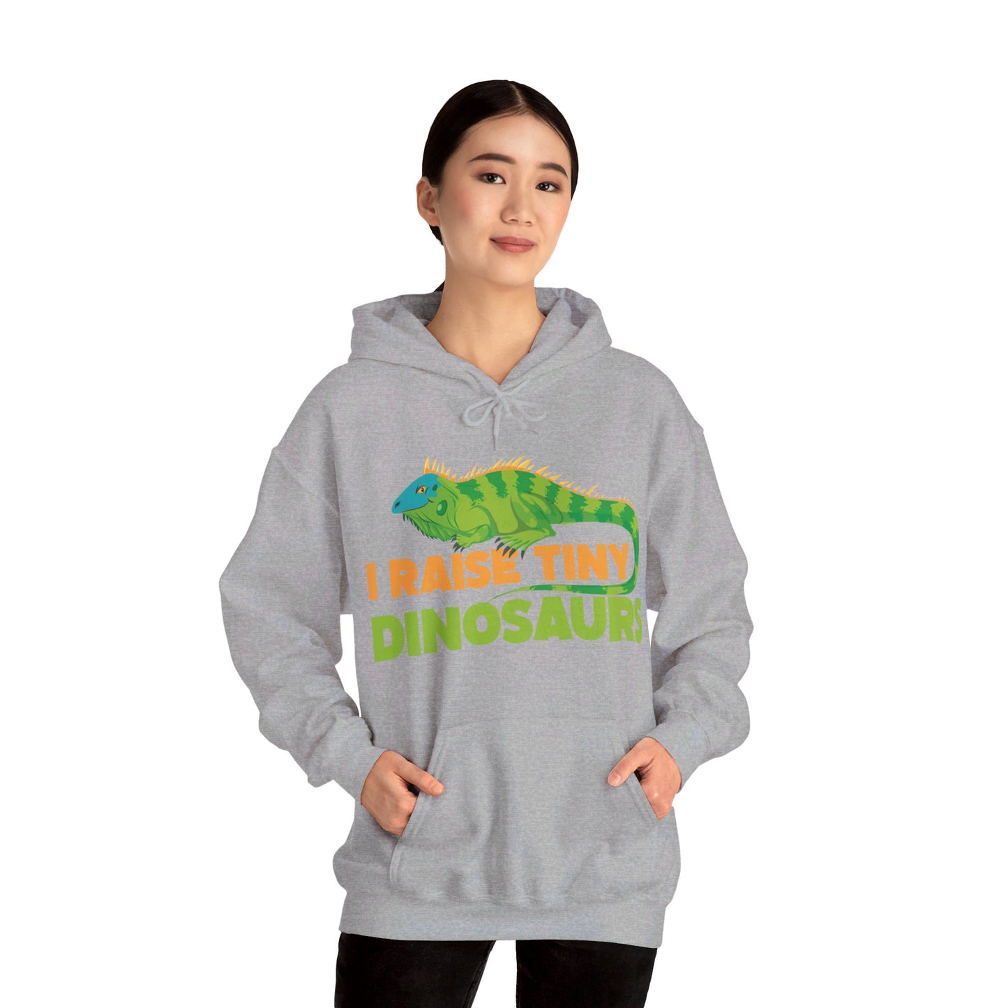 Funny Leopard Gecko I Raise Tiny Dinosaurs Lizard Reptile Geckos Hoodie For Men Women