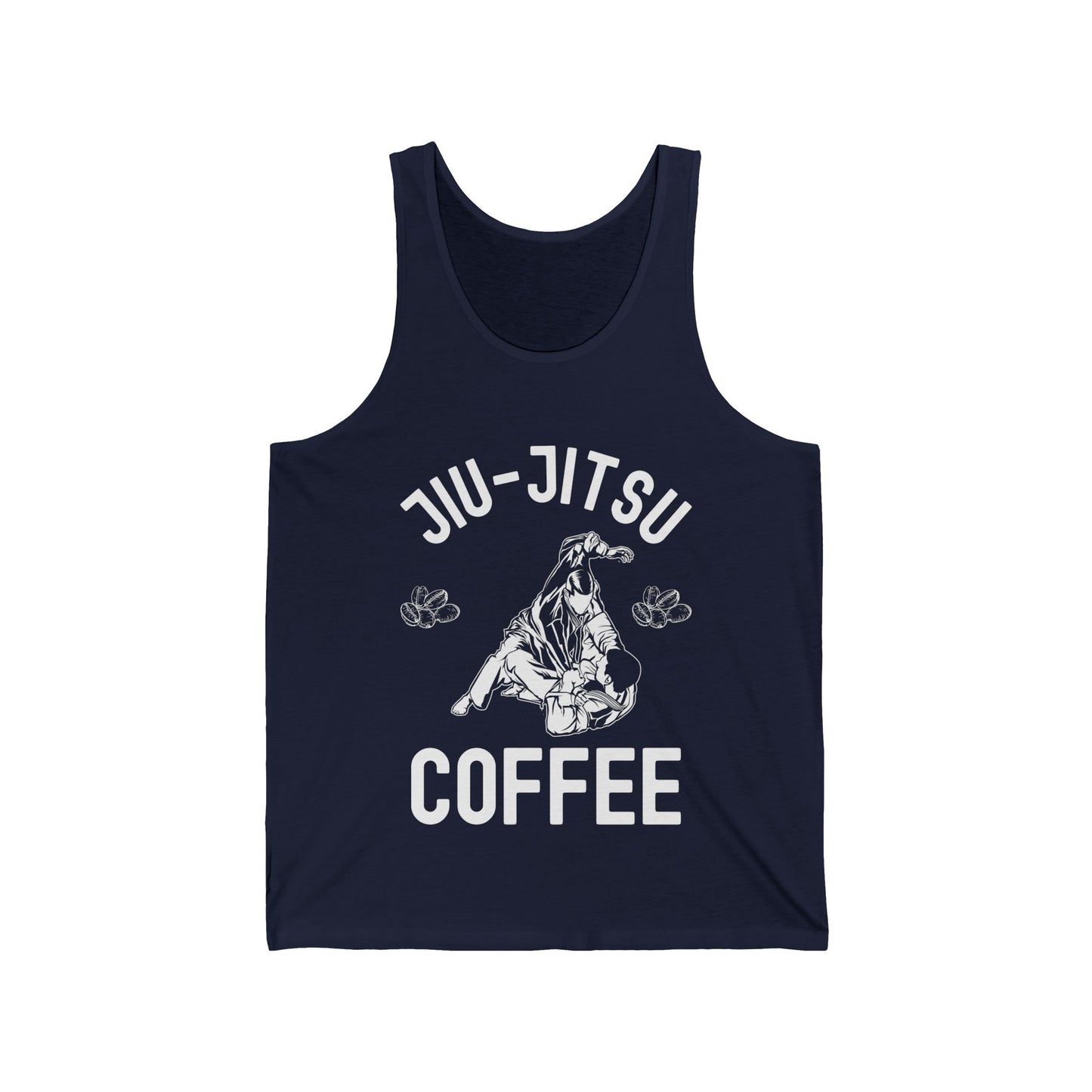 Jiu Jitsu Coffee Cool Combat BJJ MMA Fighter Coffee Lovers Tank Top Men Women