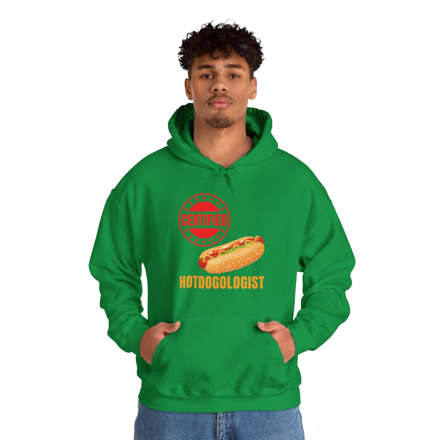 Certified Hotdogologist Hotdog Cool Sausage Hot Dog Lover Hoodie For Men Women Hoodie