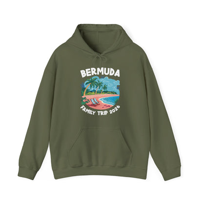 Family Cruise Bermuda 2026 Summer Trip Matching Vacation 2026 Hoodie For Men Women