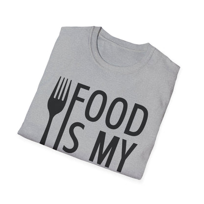 Food Is My Love Language Food Lover Chef Cook Foodie T-Shirt For Men Women Travelers