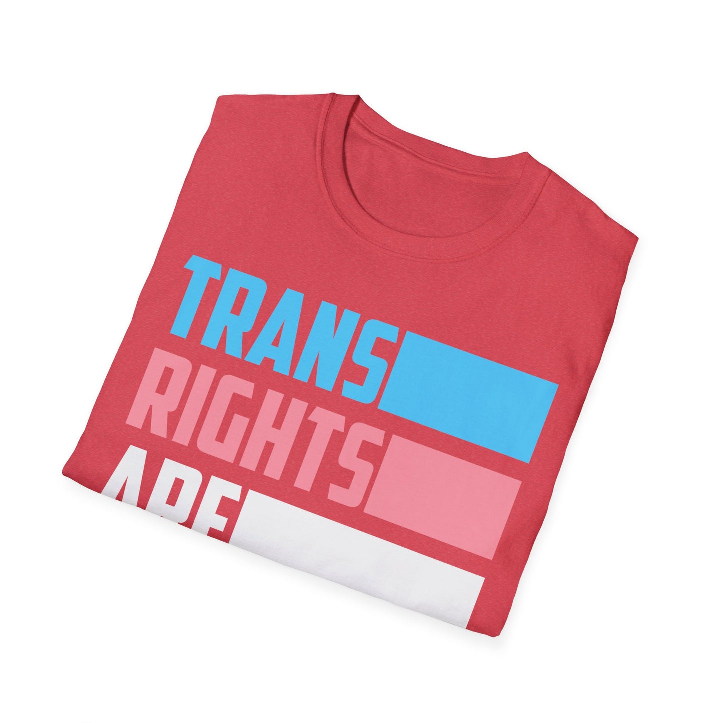 Trans Rights Are Human Rights Transgender Flag T-Shirt Gift For Men Women