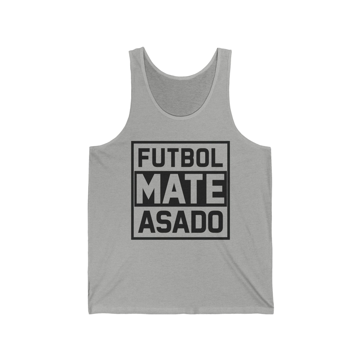 Futbol Mate Asado Argentina Argentinian Flag Pride Vintage Tank Top For Men Women Tank Top